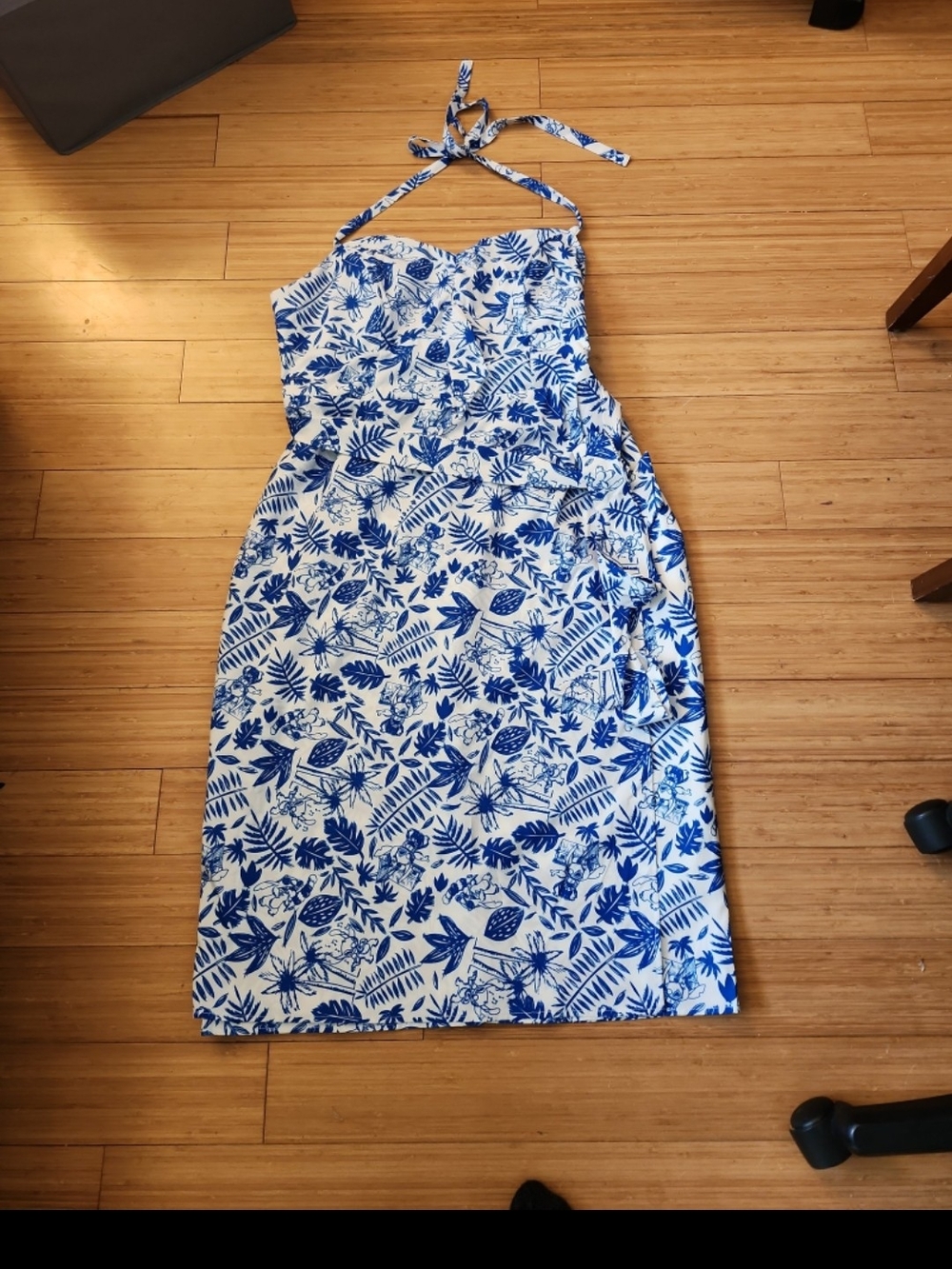 Disney's Lilo & Stitch Collection Unique Vintage Blue Stitch Print Dress Sx 1x